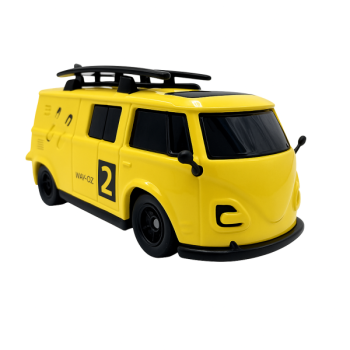 Pocket Racer Race Bus mit Fernbedienung 1/64